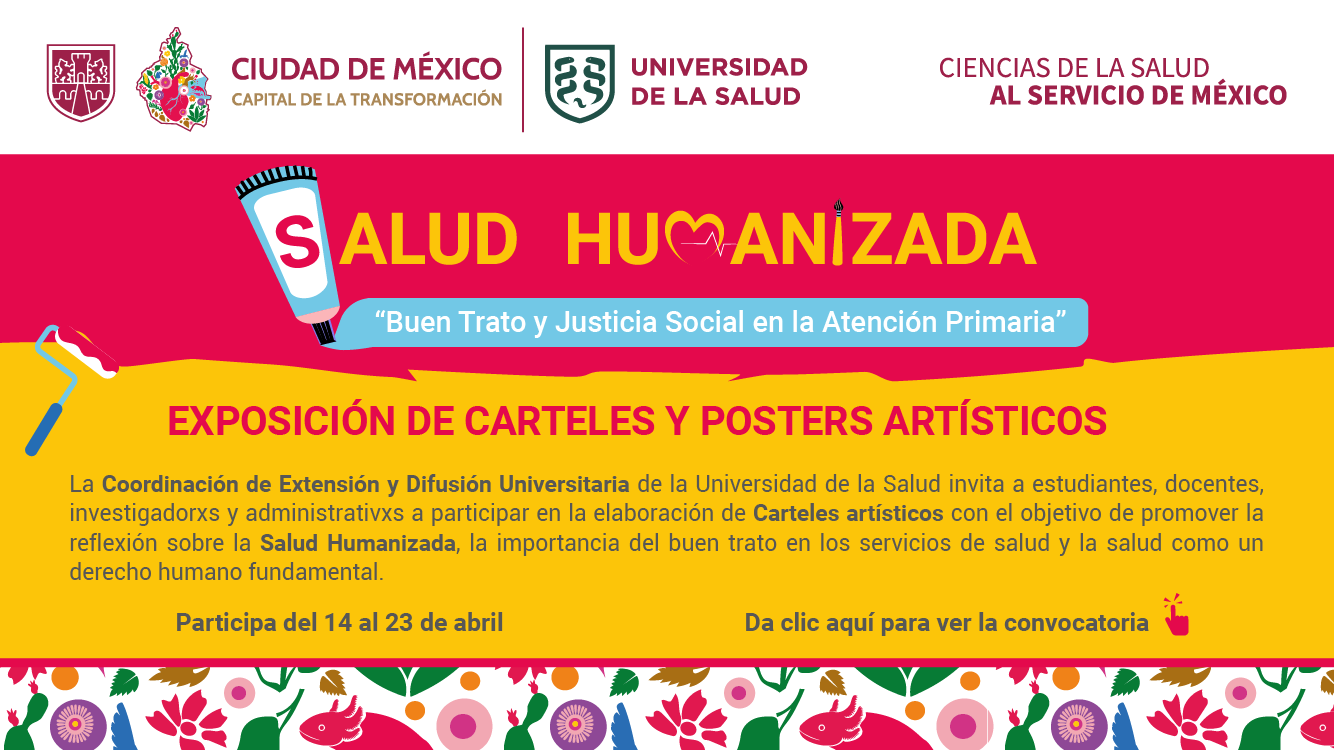 Exposición de carteles Salud como Derecho Humano